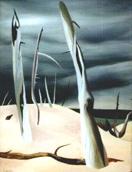 Untitled  (Dead wood dunes)  1940s  oil.  (Cape Museum of Fine Arts. Dennis  MA)